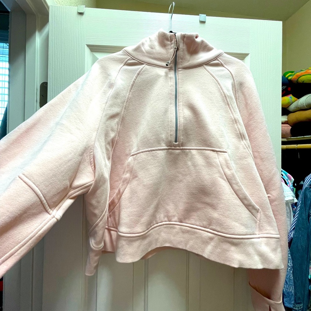 LULULEMON SCUBA oversized halfzip hoodie sz XL-XXL